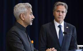 Diplomatic Parleys: S. Jaishankar and Antony Blinken Convene Amid India-Canada Tensions